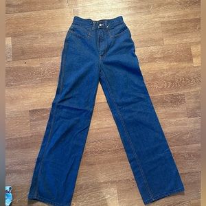 Women’s vintage stitch jeans